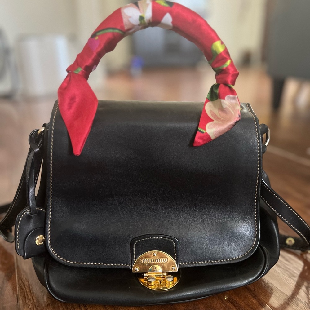 Miu Miu black purse